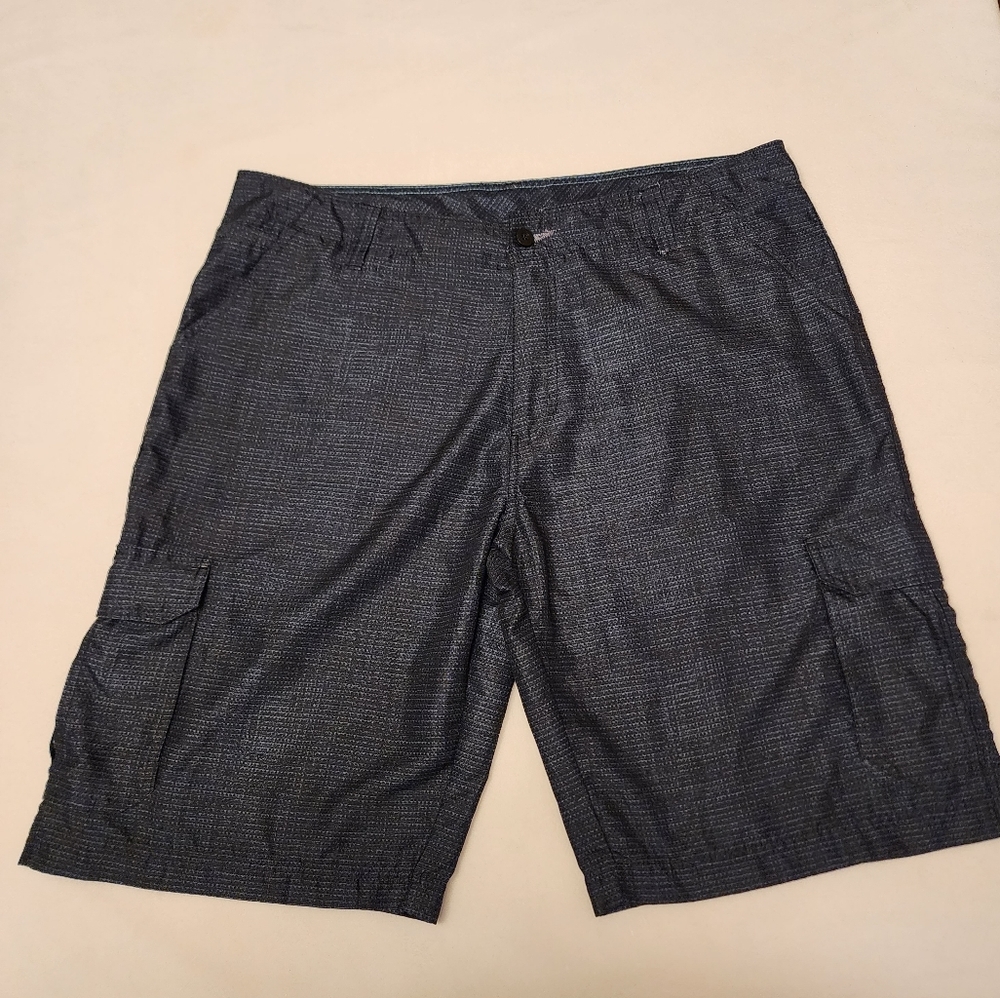 Mens Burnside Blue Board Shorts Size 38